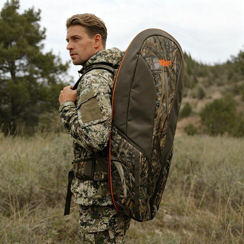 MYDAYS Soft Crossbow Case, 36" Crossbows Backpack, Soft Shell Padded Archery Gear Bag, Water Resistant Narrow Archery Bow Carrier Bag for Outdoor Hunting Shooting in Saudi Arabia