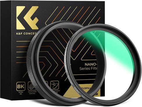 K&F CONCEPT MCUV Filter (Silver Frame) Compatible with Fujifilm X100 Series in Kuwait