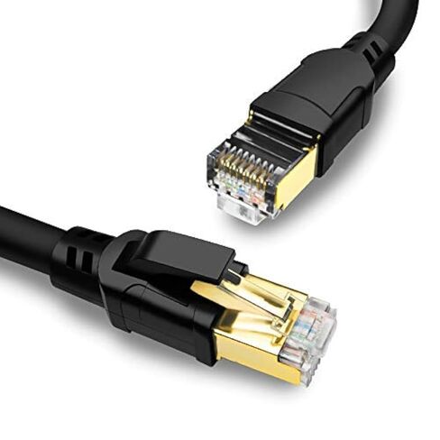 Yauhody CAT 8 Ethernet Cable 6ft 2 Pack -10ft 15ft 25ft 50ft 100ft (6ft,2P) in Kuwait