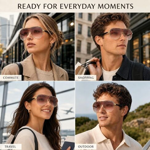 Bluetooth 5.4 Smart Glasses for Women and Men, Open-Ear Audio in Saudi Arabia