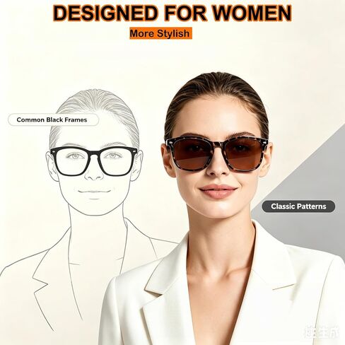 Bluetooth Audio Sunglasses for Women, Open-Ear Audio with Speakers in Saudi Arabia