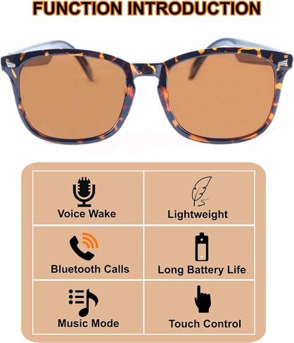 Bluetooth Audio Sunglasses for Women, Open-Ear Audio with Speakers in Saudi Arabia