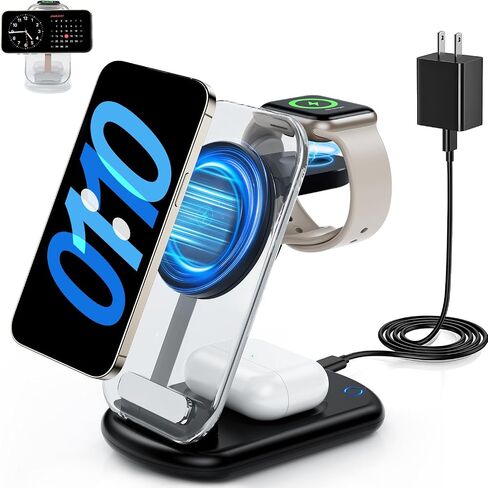 RYND 2026 Traveling Wireless Mag-Safe Fast Charging Station in Kuwait