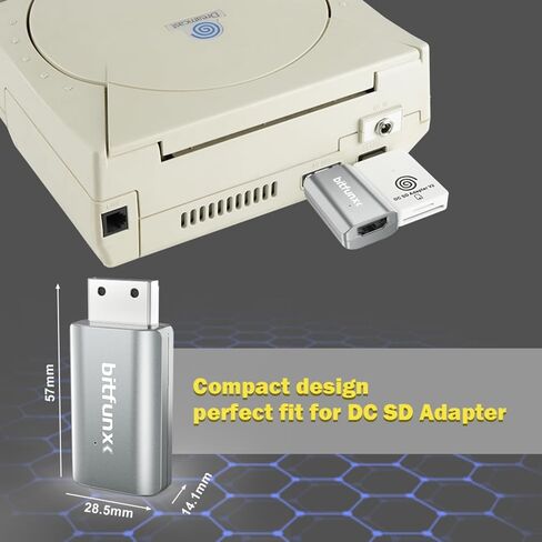 BITFUNX Dreamcast HDMI™ Adapter, for Dreamcast Console All Version (Mini) in Saudi Arabia