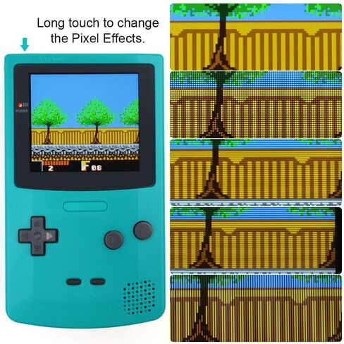 HISPEEDIDO 2.8" Laminated IPS LCD For GBC 480x432 Integer Scaling Backlight Screen OSD KIT Need Trim Original Shell in Saudi Arabia