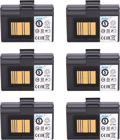 Sicimly 3400mAh ZQ520 ZQ620 Batteries for Zebra Printer:QLN320 QLN220 ZQ520 ZQ521 QLN220HC ZR628 ZR638 ZR658 ZR668 ZQ610 ZQ620 ZQ500 ZQ510 QLn320HC 25.16Wh (6Pack). in Saudi Arabia