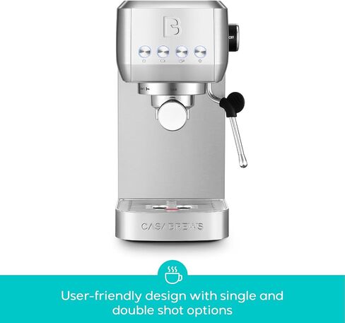 CASABREWS Professional Espresso Maker Cappuccino Machine with Steam Milk Frother Milk Frothing Pitcher in Saudi Arabia