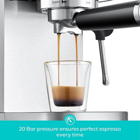 CASABREWS Professional Espresso Maker Cappuccino Machine with Steam Milk Frother Milk Frothing Pitcher in Saudi Arabia
