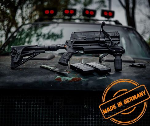 Pump Action System for AR-Series Crossbows by Steambow Inc in Saudi Arabia