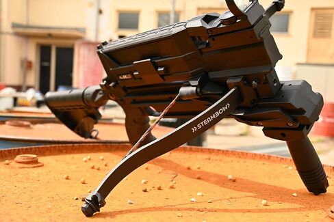 Pump Action System for AR-Series Crossbows by Steambow Inc in Saudi Arabia