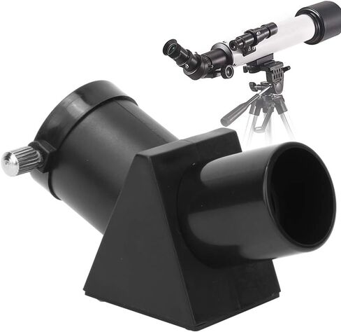 45 Degree High Transparency Diagonal Mirror for Clear Viewing Applicable with Refracting Astronomical Telescope Transparent Optical Glass Black in Saudi Arabia