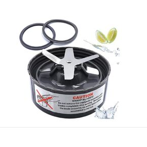 Replacement Extractor Blade, Fit for NutriBullet 600w / 900w Pro Extractor Blade Series with Comes with an additional silicone gasket sealing O-ring for NutriBullet Blender Blade Replacement Parts