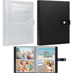 Photo Album 3x5 160 Pockets Photo, Extra Large Capacity Family Wedding Picture ，Baby Vacation ，Albums Holds 160 Horizontal and Vertical Photos