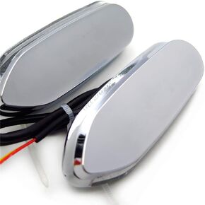HTTMT- LED Signal Black Mirror Block Off Base Plate Compatible with 05-08 GSXR1000 06-12 GSXR600 gsxr750 [P/N: MT222-010A]
