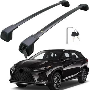 Upgraded Cargo Racks for Lexus RX RX350 RX450H RX350L RX450HL 2016-2022 Roof Rack Cross Bars Rail Luggage Carrier Lockable