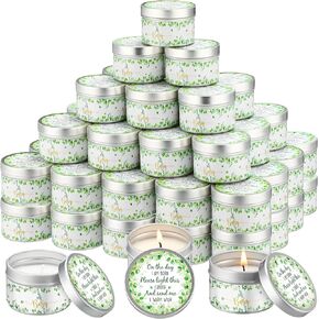50 Pcs Baby Shower Party Favors Candles Lavender Scented Gender Reveal Candle Gifts Bulk Candles for Favors Baby Shower Favors Rustic Tea Lights Candles Return Gifts (Elephant)