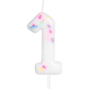 Girls Colorful 12th Birthday Candle, Colorful Sprinkles Number 12 Candles, Candles for Cake Decoration, Happy 12th Birthday Cake Topper Decorations for Girls Women Her Birthday Anniversary Party