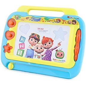 Toyland® Cocomelon Magnetic Drawing Board with Stamps - Creative Toddler Toys - Suitable for 3 Years +