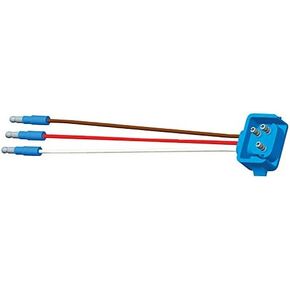 Grote 66844 - Stop/Tail/Turn Three-Wire 90¬∫ Plug-In Pigtails For Female Pin Lights - 18" Long, Ground Return