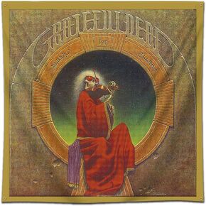 Arbinger بالامتنان نسيج الميت راية لله 4 * 4ft الجدار الشنق الموسيقى Ablum غطاء النوم الديكور ملصق in Kuwait