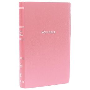 NKJV, Gift and Award Bible, Leather-Look, Pink, Red Letter, Comfort Print: Holy Bible, New King James Version