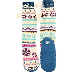 Lazy One Knitted Slipper Socks for Women, Cute Women's Clothing, Warm, Cozy