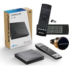 Formuler Z11 Pro Android 11 Dual Band 5G Gigabit LAN 2GB Ram 16GB ROM 4K + Extra Air Remote Keyboard Backlit + Extra Magnetic Car Mount