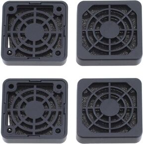 MTQY 4pcs PC Fan Dust Filter 40mm PC Cooler Fan Filter Dustproof Cover Computer Case Mesh