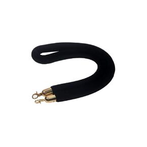 Barrier Rope Crowd Control, Stanchion Queue Velvet Rope, Velvet Stanchion Rope, Crowd Control Stanchion Velvet Rope Doorway Stanchion Queue Barrier Velvet Rope/5 feet Long(NO Stanchions) (Blue)