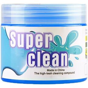 Cleaning Gel for Car Detailing Tools,Cleaner Cleaning Slime Car Accessories Keyboard Cleaner,Dust Cleaning Mud for Camera,Printers,Calculator (Blue)