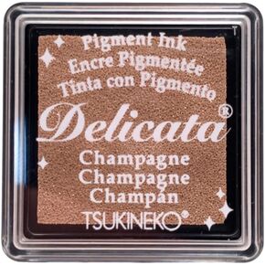 Imagine Tsukineko, Delicata, Small Ink Pad, Champagne