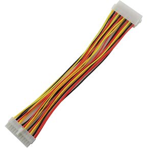 ZRM&E ATX 24 Pin Power Extension Cable 30cm 5557 20+4 Pin Male Connector to 5559 24 Pin Female Connector