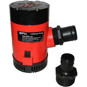 Johnson Pumps - 40004 HD Bilge Pump 12V 4000 GPH