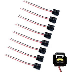 HiSport Ignition Coil Connector Pigtail Harness Compatible with Ford Modular F-150 Mustang Explorer & More 8 PCS