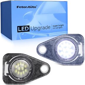 FetonAuto LED License Plate Light for 2003-2014 Ford Expedition 2003-2017 Lincoln Navigator 2003-2005 Lincoln Aviator 1996-2005 Taurus Tag Lamp Assembly, 960LM