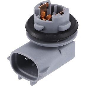 A ABSOPRO Car Rear Bumper License Plate Light Bulb Socket Connector 90075-60005 for Toyota Tacoma Tundra 2006-2007