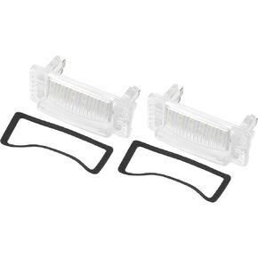 ACROPIX Car Exterior LED License Number Plate Light White Light Fit for Mercedes-Benz Sprinter 3-T 1995-2006 No.5104462AA/2D0943021 - Pack of 2