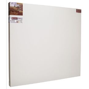 MASTERPIECE Z1ME-4060 Monet Pro 1.5 بوصة سييرا عميقة ثقيلة الوزن ومتوسطة الملمس 14.6 أونصة من القطن الممدد 40 بوصة × 60 بوصة أبيض