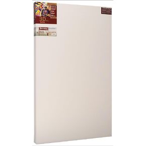 Masterpiece Z1DS-2440 3D Pro 2.5 بوصة Sausalito عميق الوزن والملمس 14 أونصة من القطن الممدد 24 بوصة × 40 بوصة أبيض
