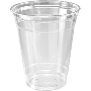 SOLO Cup Company Plastic Party Cold Cups, 16 oz, Clear, 100 pack