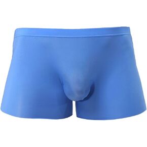 YATEEN Men's Traceless Underwear Ice Silk Boxer Brief