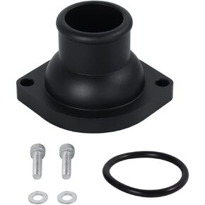 Billet Aluminum Thermostat Housing for Chevy,GMC,LS Series Black