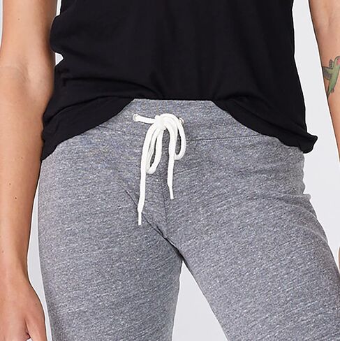 Monrow Women's Supersoft Fleece High Waisted Sweatpants, Super Soft Material, Casual Straight Leg Cut & Banded Ankles in Saudi Arabia