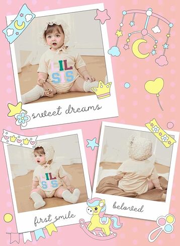 ملابس متطابقة لأخت طفلة صغيرة - BIG SIS تي شيرت وبنطلون واسع LIL SIS Rompers مجموعة ملابس الصيف in Kuwait