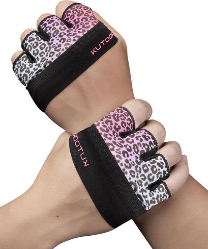 KUTOOK Gym Workout Gloves for Men & Women Weight Lifting Gloves with Palm Protection & Extra Grip Breathable Exercise Gloves for Fitness in Kuwait