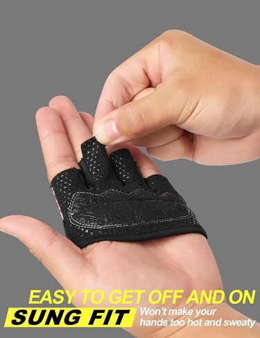 KUTOOK Gym Workout Gloves for Men & Women Weight Lifting Gloves with Palm Protection & Extra Grip Breathable Exercise Gloves for Fitness in Kuwait
