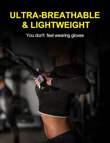 KUTOOK Gym Workout Gloves for Men & Women Weight Lifting Gloves with Palm Protection & Extra Grip Breathable Exercise Gloves for Fitness in Kuwait