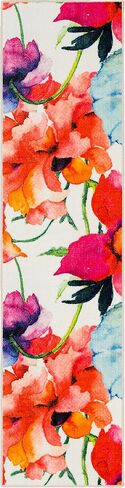 Mohawk Home Watercolor Bouquet Floral Pink (2' X 3') Accent Rug in Saudi Arabia