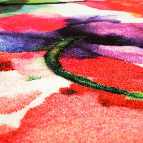 Mohawk Home Watercolor Bouquet Floral Pink (2' X 3') Accent Rug in Saudi Arabia