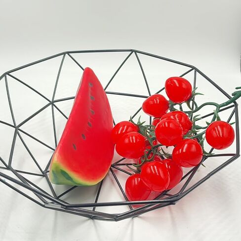 WJboand 3 قطع طماطم الكرز الأحمر الاصطناعي واقعية محاكاة الخضروات وهمية الفاكهة المنزل مطبخ المنزل مهرجان حفلة عيد الميلاد الديكور التصوير الدعائم نموذج in Kuwait